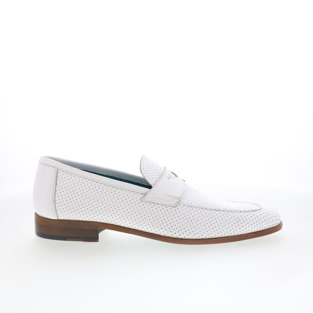 Mezlan Mens Cueva Perforated White Shoes (NWT)